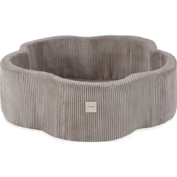 Dětský bazének Suchý bazén na míčky Květina Plush Nest - Beige Corduroy