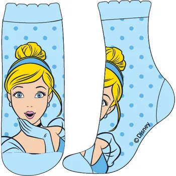 Ponožky Princess modré 31/34