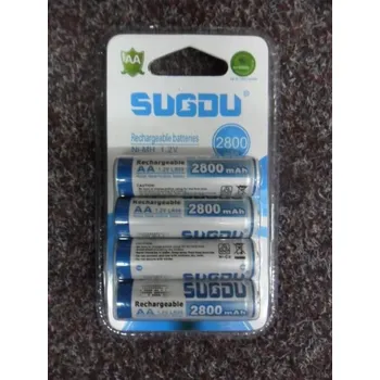 Článková baterie PRC NABÍJECÍ TUŽKOVÉ BATERIE AA - 4KS 2800 mAh