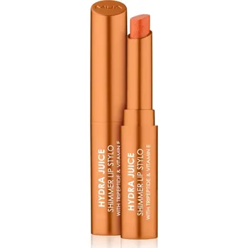 Přípravek na rty MUA Makeup Academy Hydra Juice Peptide Shimmer Lip Stylo třpytivá rtěnka s vyživujícím účinkem odstín Sweet Orange 1.5 g