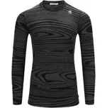 Aclima WarmWool Crew Neck Man Black Motion černá XL