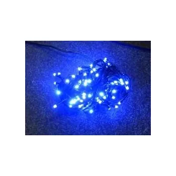 Vánoce PRC VÁNOČNÍ OSVĚTLENÍ 100 LED MLÉČNÉ - MODRÉ ZD