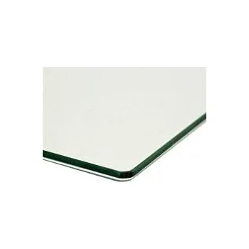 Prodejní regál Police / polička skleněná TEMPER 1600 x 488 x 4 mm, čirá