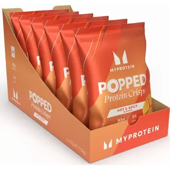 Fitness MyProtein Pufované Proteinové Chipsy, 25 g Příchuť: Pálivé s kořením