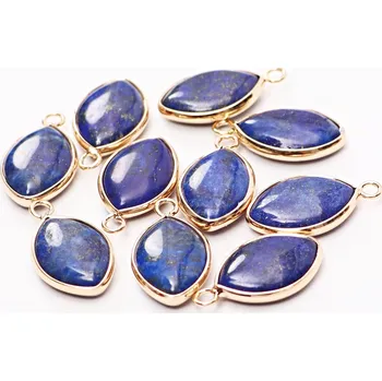 Přívěsek Magieprirody.cz Lapis Lazuli přívěsek tvar kapky 25x14 mm #ZB284 oboustranně leštěný