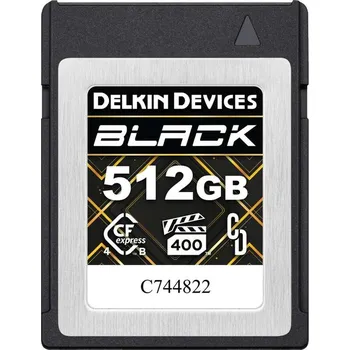Paměťová karta Delkin Black CFexpress Typ B 512GB VPG400 (4.0)