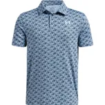 Chlapecké polo tričko Under Armour Playoff Printed Polo velikost YS midnight navy