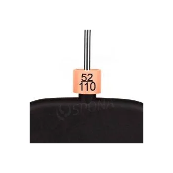 Ramínko Minireitery kalhotkové, značení "52/110", béžová barva, černý potisk, 25ks