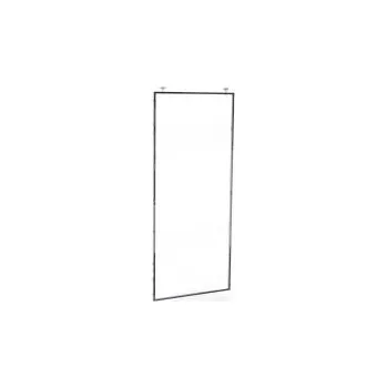 Prodejní regál Prodejní systém CUADRO, 9635B pojízdný rám 942x2200mm,s úchyty do kolejnice, chrom