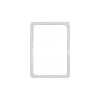 Plastový rámeček na plakáty 100, formát A5, 148x210mm,tloušťka 11mm,bílý