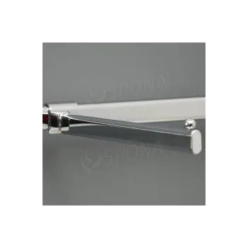 Prodejní regál VARIANT rovné rameno, délka 300 mm, chrom