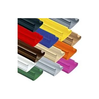 Prodejní regál SLAT insert / lišta do drážky, plast, délka 120 cm, zelený