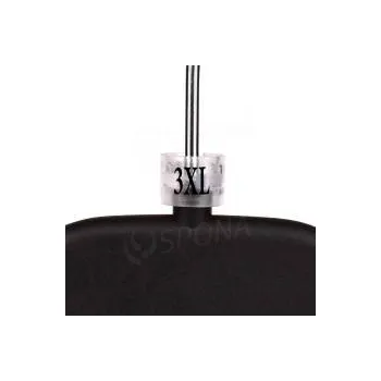 Ramínko Minireitery, značení "3XL", transparentní, černý potisk, 25ks