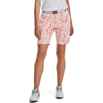 Dámské kraťasy Dámské kraťasy Under Armour Links Printed Short velikost 4 white
