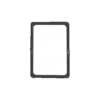 Plastový rámeček na plakáty 100, formát A5, 148x210mm,tloušťka 11mm,černý