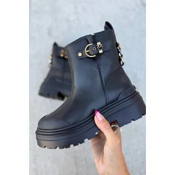 Dámské kozačky Dámské boty PINKO MIA 21 ANKLE SD0409P063Z99 černé Velikost: 40