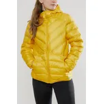 Dámská péřová bunda Craft Lightweight Down velikost L žlutá
