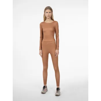 Oblečení a móda Dámské elastické legíny 4F velikost XL brown