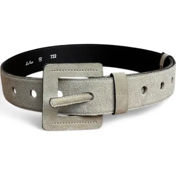 Opasek Béžový dámský pásek z pravé kůže-Forma Latte