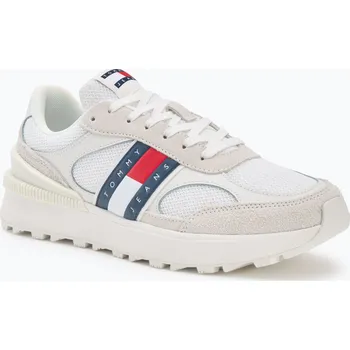 Pánské tenisky Pánské boty Tommy Jeans TJM Technical Runner Ess ecru