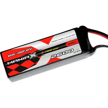 RC model letadla ManiaX Lipol 22.2V 2600mAh 55C