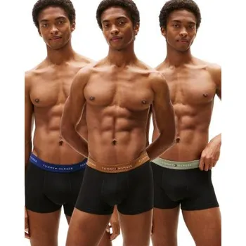 Boxerky Pánské boxery Tommy Hilfiger Signature Cotton UM0UM02763 0XG černá L