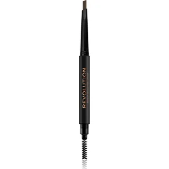 Pudr Revolution Duo Brow Definer precizní tužka na obočí odstín Light Brown 0.25 g