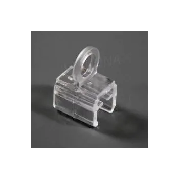 Závěsné oko 90° pro rámeček tloušťky 11 mm,typ 101A, průhledný akrylát