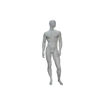 Figurína Figurína, manekýna pánská FLASH na focení, matná bílá