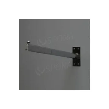 Prodejní regál Prodejní systém WALL, rovné rameno, délka 400 mm, chrom