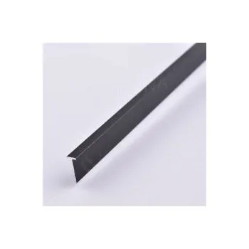 Prodejní regál SLAT profil, meziprofil k panelům, délka 250 cm, hliník,černá matná