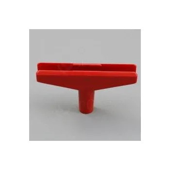 T-kus pro vytvoření stojanu, typ 100, šířka 90 mm, červený