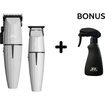 LAST EDITION: JRL GHOST 1 - akumulátorový střihací a konturovací strojek v bílé barvě + stlačený vzduch, 400 ml + minerálni olej M22, 200 ml