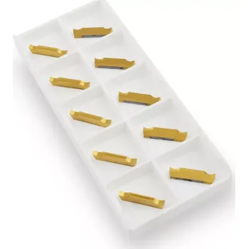 Příslušenstí k soustruhu Upichovací břitová destička MGMN 200 s ostrou hranou - na ocel, sada 10 ks