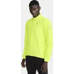 Pánská cyklistická bunda Craft CORE Endur Hydro Lumen velikost XXL žlutá