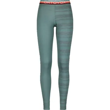 Pánské termoprádlo Dámské Kalhoty Ortovox 185 Rock'N'Wool Long Pants Women's Barva: Arctic Grey, Velikost: L