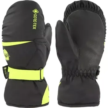 Rukavice Dětské lyžařské rukavice Eska Number One GTX Mitt velikost M black/acid lime