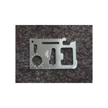 Otvírák PRC UNIVERZÁLNÍ OTVÍRÁK - KOVOVÝ - MULTIFUNKČNÍ KARTA