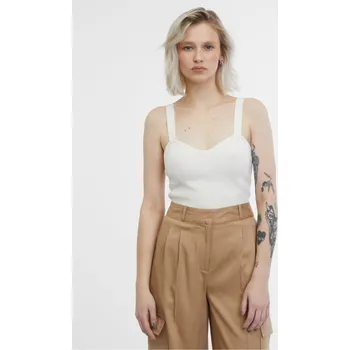 Orsay Krémový dámský top - Dámské Orsay bílá 2715881