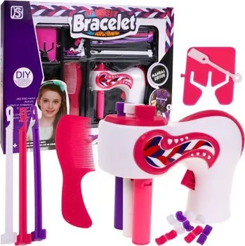 Výtvarná sada PRC Diy Rope Bracelet - sada na tvoření copánkú