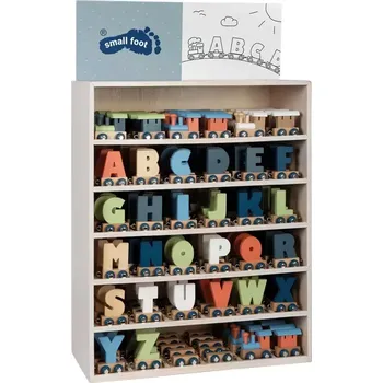 Vláček a vláčkodráha small foot Polární vláček abeceda 1 ks