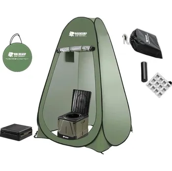 Chemické WC Holdcarp Set Přenosná Toaleta Portable Toi Big + Stan
