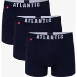 Pánské boxerky ATLANTIC 3-Pack velikost M navy