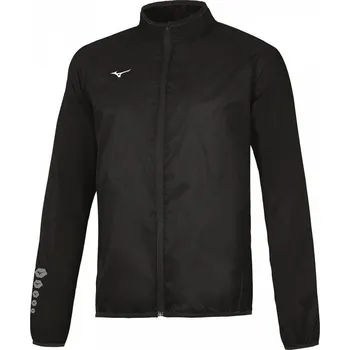 Dámská casual bunda Sportovní bunda Mizuno Authentic Rain Jacket velikost S black / yellow fluo