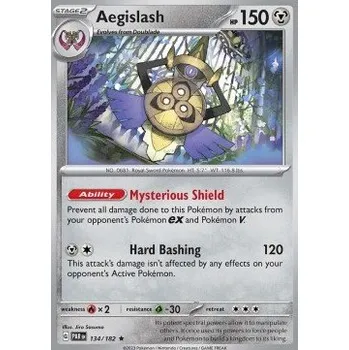 Sběratelská karetní hra Pokémon PAR 134/182 Aegislash - Paradox Rift Stav: Near Mint, Verze: NORMAL