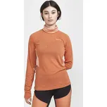 Dámské funkční tričko Craft ADV SubZ Wool LS velikost L oranžová