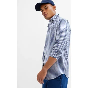 Pánská košile GAP Pánské Košile slim poplin stretch GAP Modrá XXL (2435225)
