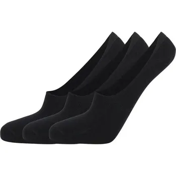 Dámské ponožky Dámské nízké ponožky Endurance Livio Silicone Sneaker Socks 3-Pack velikost 39/42 black