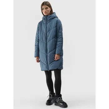 Dámský kabát Dámský zimní kabát velikost L denim