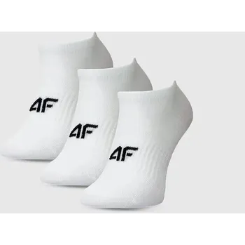 Dámská móda Dámské ponožky 4F (3pack) F496 velikost 32-34 white/black